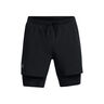 Launch 5 Inch 2-in-1 Löparshorts Herrar-Svart