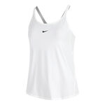 Nike Kläder Nike One Dri-FIT Strappy Linne Damer-Vit