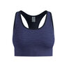 Seamless Medium Padded Sport-behå Damer-Blå