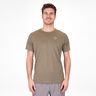 Crew Two Colored T-shirt Herrar-Oliv