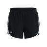 Fly By Elite 5in Shorts Damer-Svart,Vit