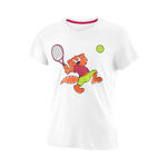 Wilson Kläder Wilson Tabby Tech T-shirt Flickor-Vit,Flerfärgad