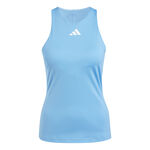 adidas Kläder adidas Y-Linne Damer-Ljusblå,Vit