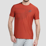 Bullpadel Kläder Bullpadel T-shirt Herrar-Rost