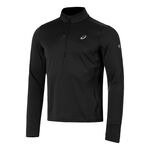 ASICS Kl&auml;der ASICS Road Winter 1/2 Zip L&ouml;partr&ouml;ja Herrar-Svart