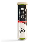Dunlop Tennisbollar Dunlop Club All Court 4-pack Rör