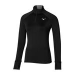 Mizuno Kläder Mizuno Warmalite Half-Zip Löpningstopp Damer-Svart,Svart
