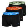 Everyday Cotton Stretch Boxershorts 3-pack Herrar-Svart,Ljusgrön