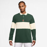 Nike Kläder Nike Court Heritage Polo Herrar - mörkgrön, 