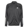 3 Stripes Knit Träningsjacka Herrar-Svart,Vit