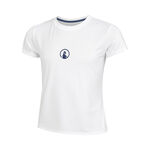 Quiet Please Tenniskl&auml;der Quiet Please Retriever T-shirt Flickor-Vit