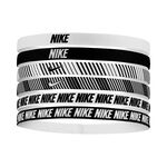 Nike Kl&auml;der Nike Nike Flex Classic Printed H&aring;rband 6-pack-Vit,Svart