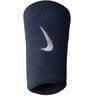 Swoosh Doublewide Svettband 2-pack-Mörkblå,Vit