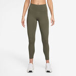 Nike Kläder Nike Dri-FIT One High Rise 7/8 Tights Damer - oliv, 