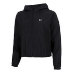 Under Armour Tenniskläder Under Armour Rival Woven Sweat-jacka Damer-Beige,Vit