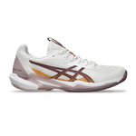 ASICS Tennisskor ASICS Solution Speed FF 3 Clay Sko För Grus Damer-Vit,Brun