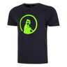 Wild Trainings T-shirt Herrar-Mörkblå,Neongrön