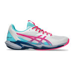 ASICS Padelskor ASICS Solution Speed FF 3 Padelsko Herrar-Vit,Pink