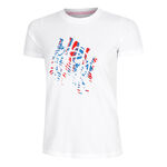 BIDI BADU Kläder BIDI BADU Shinae Lifestyle T-shirt Damer-Blå,Röd