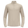 Zeroweight Warm Mid Layer 1/2 Zip Löpartröja Herrar-Silver