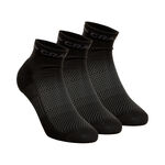 Craft Kläder Craft Core Dry Mid Löparsockor 3-pack-Svart