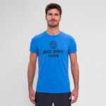BIDI BADU Kl&auml;der BIDI BADU Spike Logo Chill T-shirt Herrar-Bl&aring;