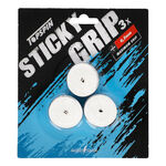 Topspin Överlindor Topspin Sticky Grip 3-pack-Vit