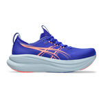 ASICS Neutralsko ASICS Gel-Nimbus 28 Neutralsko Damer-bl&aring;, orange