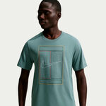 Nike T-shirt Nike Court Heritage T-shirt Herrar-visdom, gr&aring;
