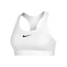 Swoosh Medium Sport-beh&aring; Damer-Vit