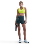 Nike Kl&auml;der Nike Swoosh Medium Sport-beh&aring; Damer - lime, vit