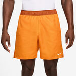 Nike Kl&auml;der Nike Court Victory Dri-Fit 7in Aop Shorts Herrar - orange, orange