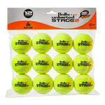 Balls Unlimited Tennisbollar Balls Unlimited Stage 2 Tournament 12-pack Påse