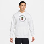 Nike Kläder Nike Court Dri-Fit Heritage Huvtröja Herrar - vit, svart