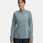 Under Armour Kläder Under Armour Tech 1/2 Zip-Twist Långärmat Damer-vit