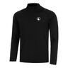 Big Serve 1/4 Zip Långärmat Herrar-Svart