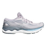 Mizuno Löparskor Mizuno Wave Skyrise 4 Neutralsko Damer-Grå,Vit