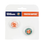 Wilson Rackettillbehör Wilson Roland Garros Dämpare 2-pack-Brons,Grön