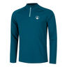 Create Big Serve 1/4 Zip Långärmat Herrar-Petrol,Vit
