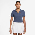 Nike Kl&auml;der Nike Court Heritage Crop Polo Damer-Bl&aring;gr&aring;