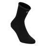 Velociti Lite Crew  L&ouml;parsockor Unisex-svart, svart