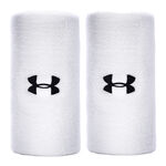 Under Armour Kl&auml;der Under Armour 6in Performance Svettband 2-pack Unisex - vit, svart