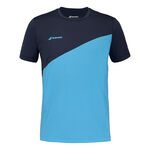 Babolat Kläder Babolat Drive Crew Neck T-shirt Herrar-Blå,Mörkblå