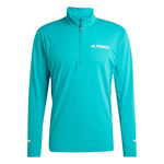 adidas Kläder adidas Terrex XPR Half-Zip Löpartröja Herrar-Grön