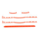HEAD Rackettillbehör HEAD Prestige Radical PRO 18/20 2023 Set Med Band Med Öglor-Orange