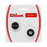 Wilson Rackettillbeh&ouml;r Wilson Pro Staff Pro Feel Pro Staff D&auml;mpare 2-pack-Svart,Silver