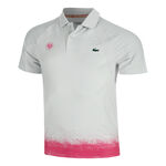 Lacoste Kläder Lacoste Polo Herrar-Vit,Pink