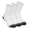 Performance Tech Crew Sportstrumpor 3-pack-Vit