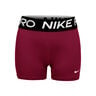 Dri-Fit Big Kids 3in Shorts Flickor - rött vin, svart