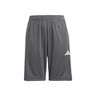 Essentials 3Stripes Shorts Barn-Mörkgrå
